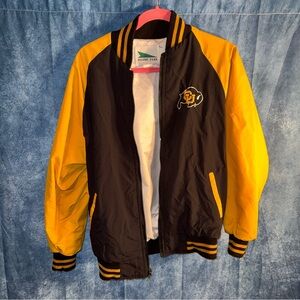 Deere Park Colorado Buffaloes NCAA Jacket Large Black Yellow
